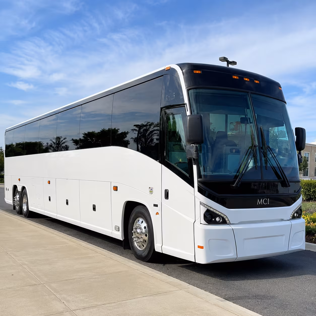 Downey Airport Shuttle & Transportation party bus exterior