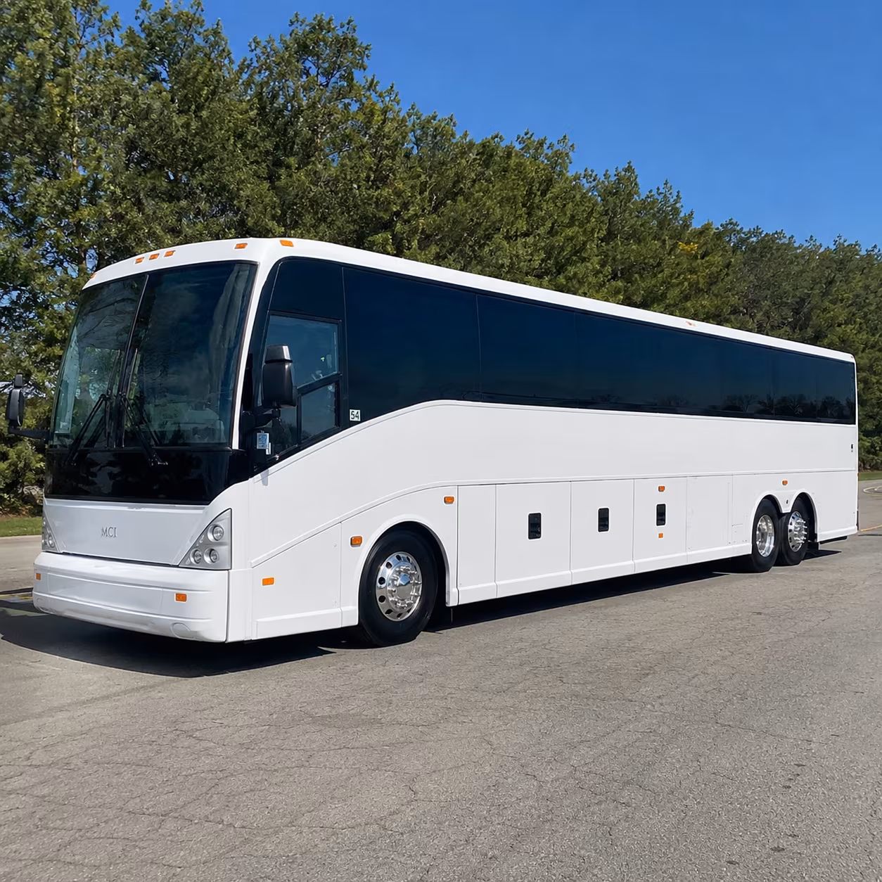 Downey Airport Shuttle & Transportation party bus exterior