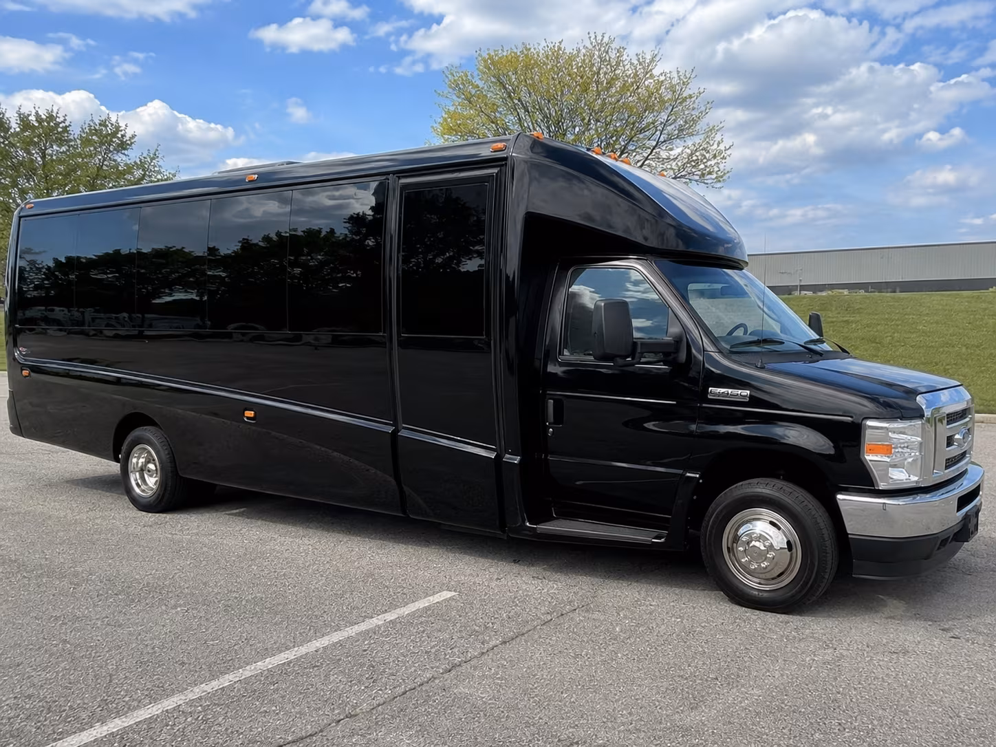 Downey Airport Shuttle & Transportation party bus interior