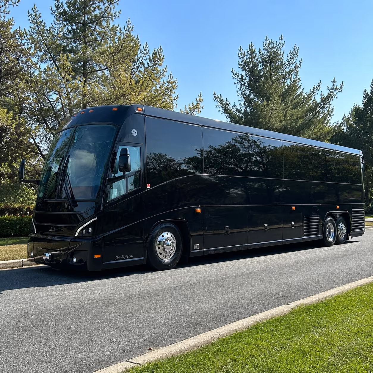 Downey Airport Shuttle & Transportation party bus exterior