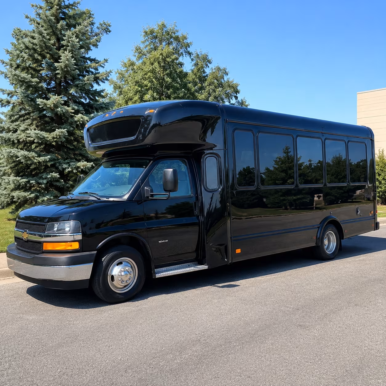 Downey Concert & Music Festival Transportation party bus exterior