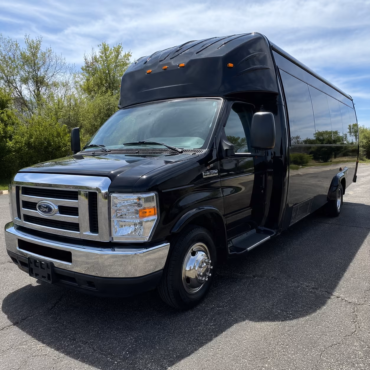 Downey Concert & Music Festival Transportation party bus exterior