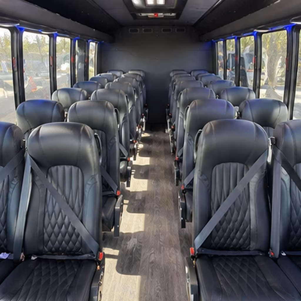 Downey Corporate Transportation onboard seating