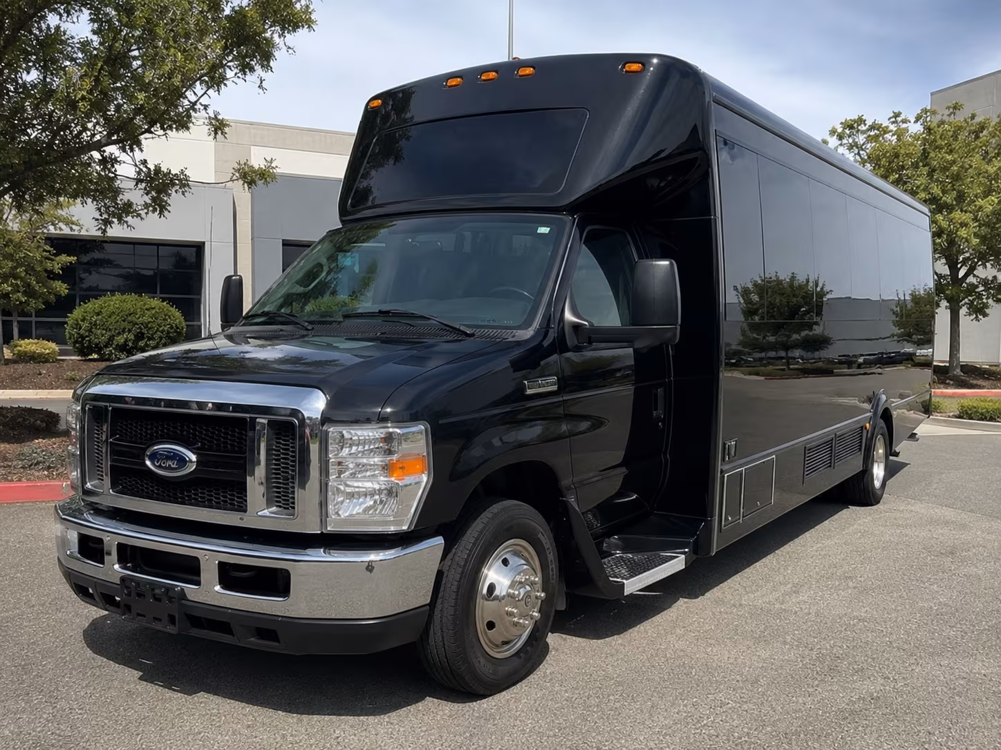 Downey Sporting Event Transportation party bus interior