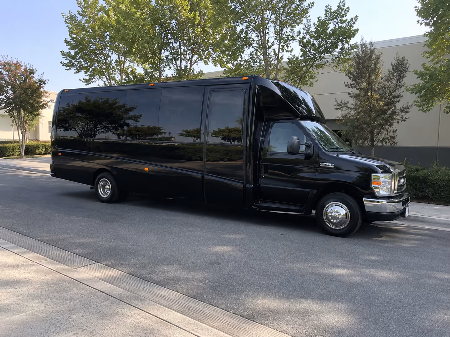 Downey Wedding Transportation onboard seating