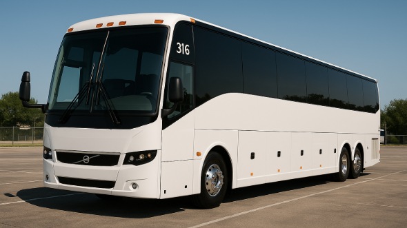Exterior of Charter Bus Company Norwalk's 40 Passenger Party Bus in Norwalk