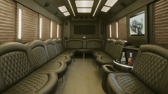 downey 30 passenger party bus rental